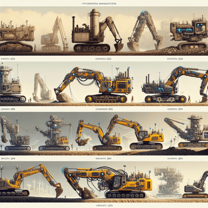 Evolution of Excavators in 2024