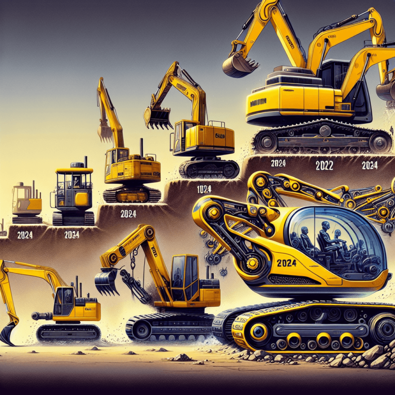 Evolution of Excavators in 2024