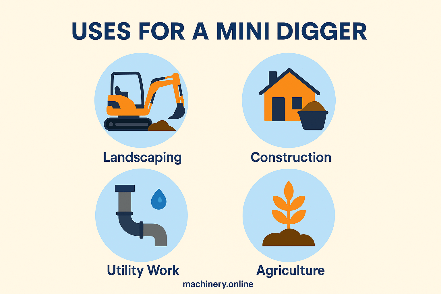 Complete Guide: Uses for a Mini Digger 1 Uses for a Mini Digger