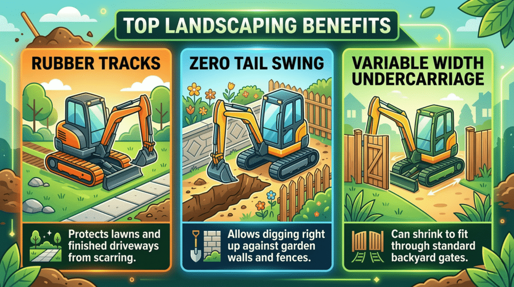 Mini Excavator Uses Benefits