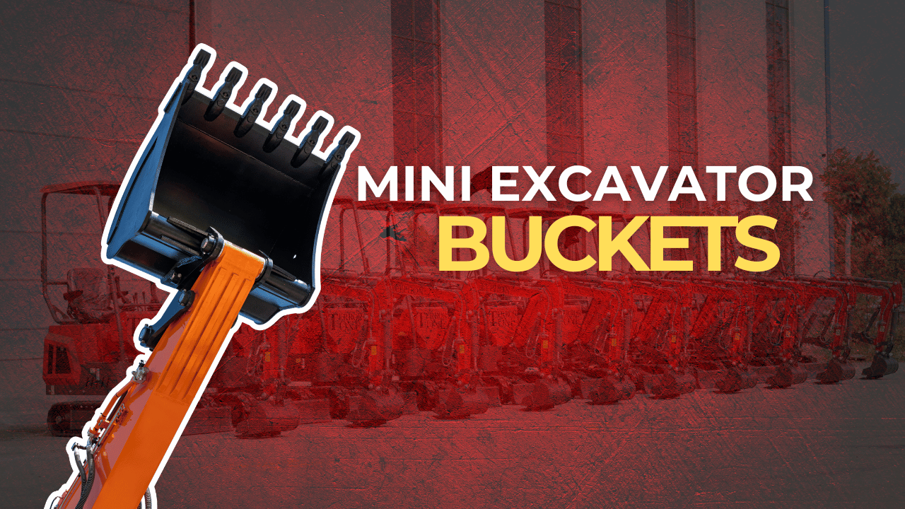 mini excavator buckets