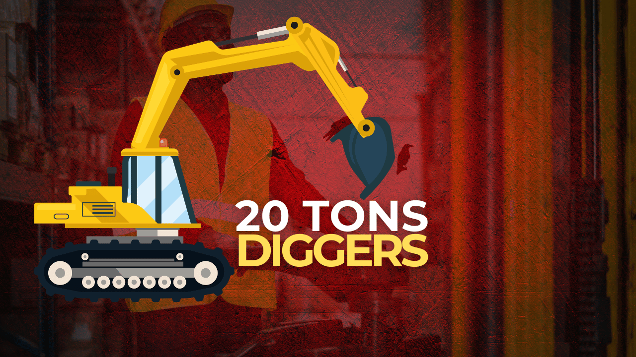 20 ton diggers