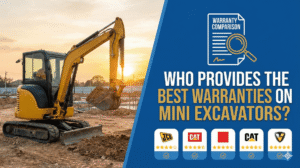 Who Provides the Best warranties on Mini Excavators?