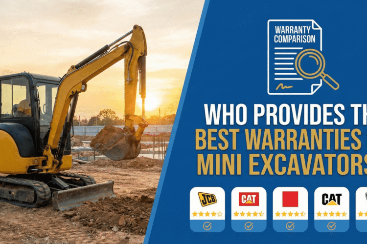 Who Provides the Best warranties on Mini Excavators?