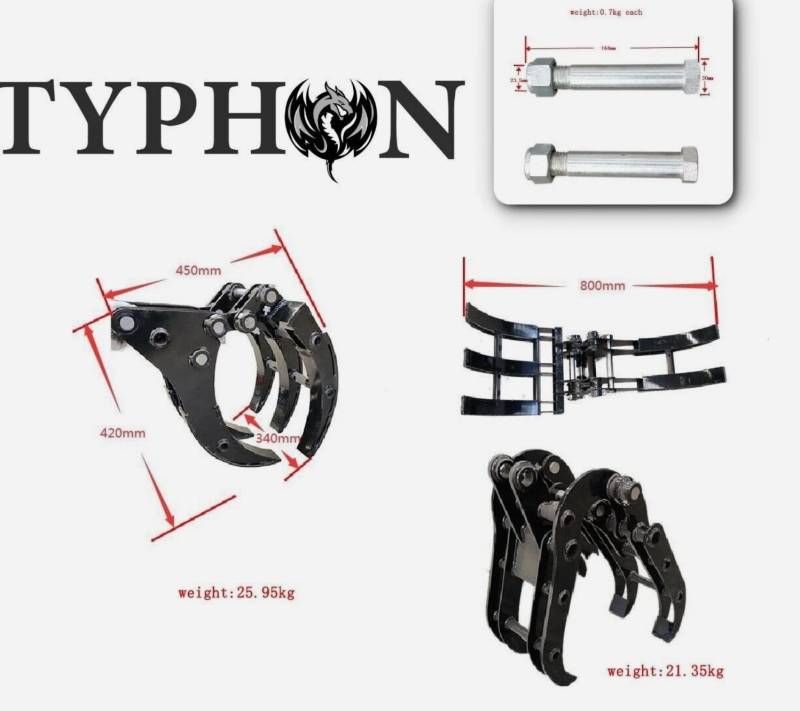 11-in-1 Mini Excavator Attachment Combo Kit All Essential Tools for Worksites 3 11-in-1 Mini Excavator Attachment Combo Kit All Essential Tools for Worksites - Image 3