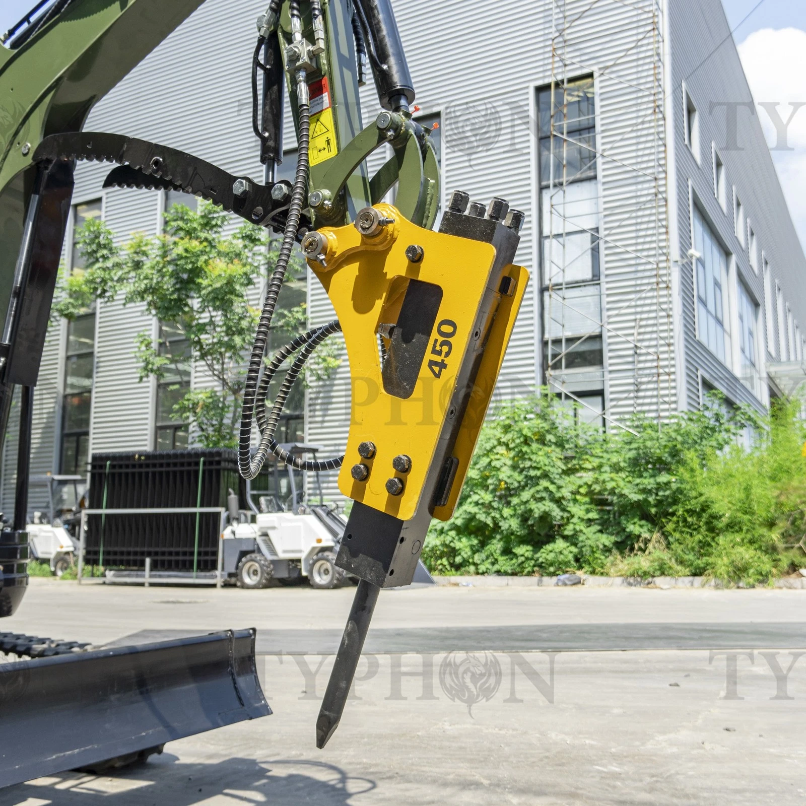 Hydraulic Hammer Attachment Hydraulic Breaker Hammer for 2.5-3.5 ton Excavator 3 Hydraulic Hammer Attachment Hydraulic Breaker Hammer for 2.5-3.5 ton Excavator - Image 3