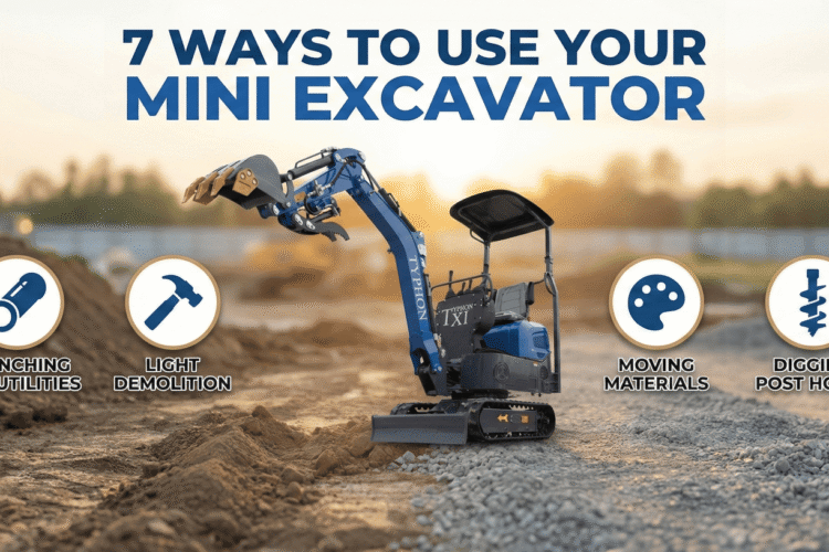 Unlock Your Profits: 7 Ways to Use Your Mini Excavator