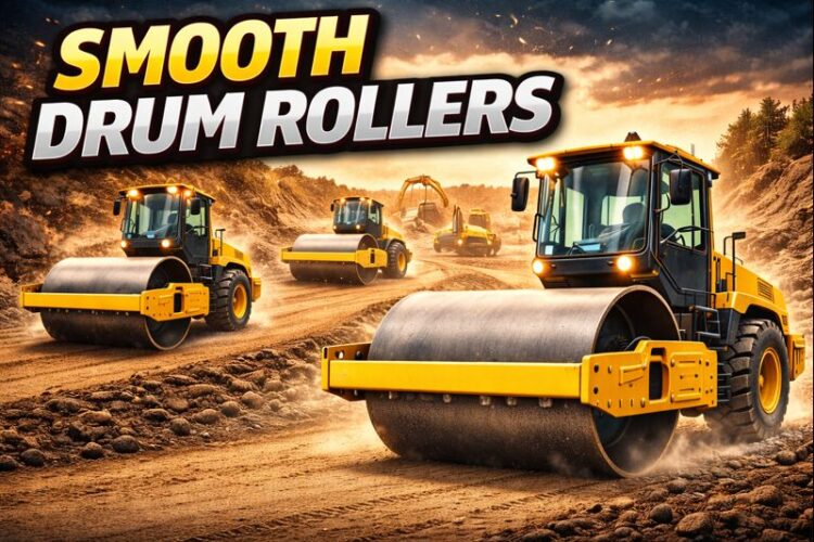 Smooth Drum Rollers Transform Your Asphalt and Granular Soil Projects