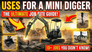 Uses for a Mini Digger: The Ultimate Job Site Guide 3 Uses for a Mini Digger: The Ultimate Job Site Guide