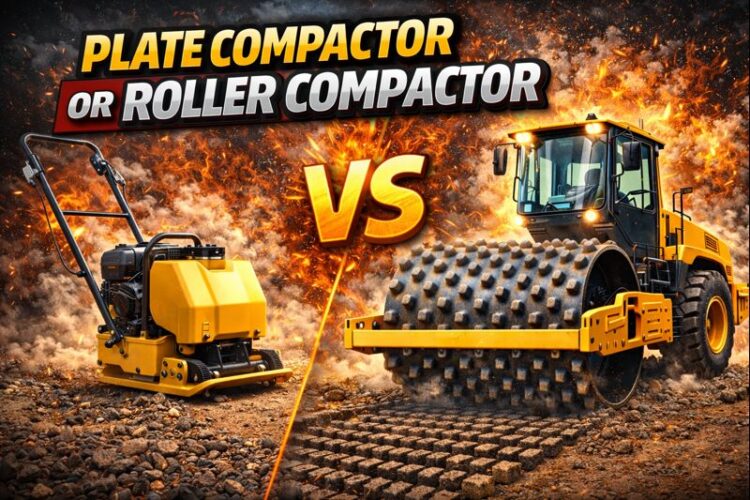 Plate Compactor or Roller Compactor? Dive into 2026 Ultimate Guide