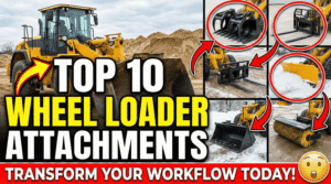 Top 10 Wheel Loader Attachments: Transform your workflow Today!