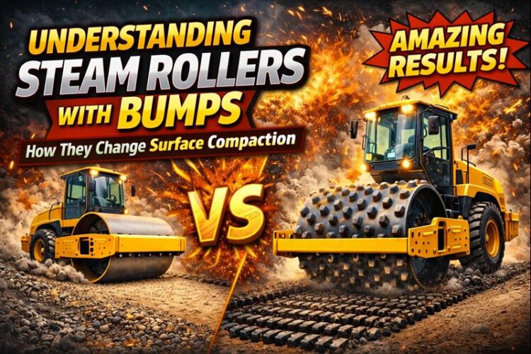 Understanding‍‌‍‍‌‍‌‍‍‌ Steam Rollers with Bumps—How They Change Surface Compaction