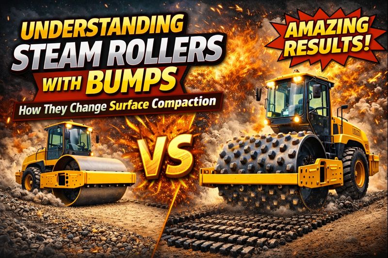 Understanding‍‌‍‍‌‍‌‍‍‌ Steam Rollers with Bumps—How They Change Surface Compaction
