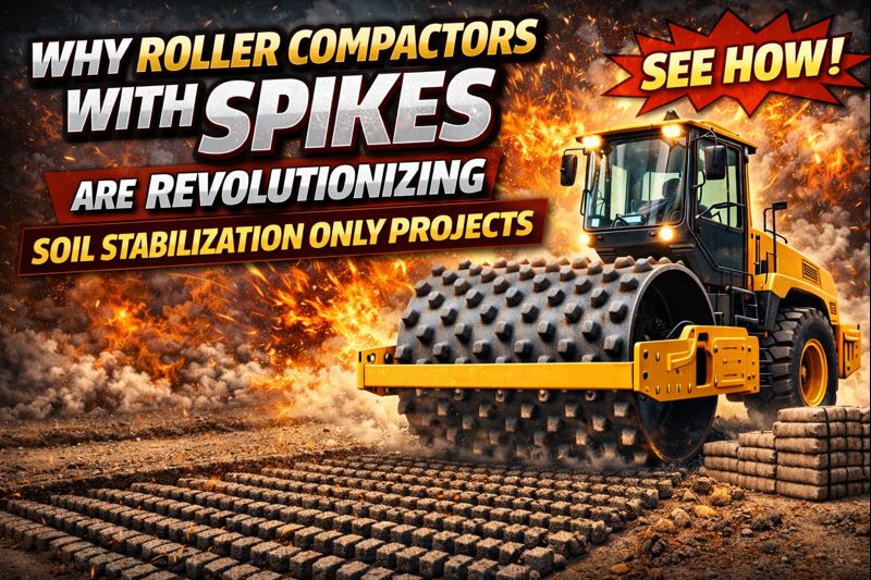 Why Roller Compactors with Spikes Are Revolutionizing Soil Stabilization Only Projects