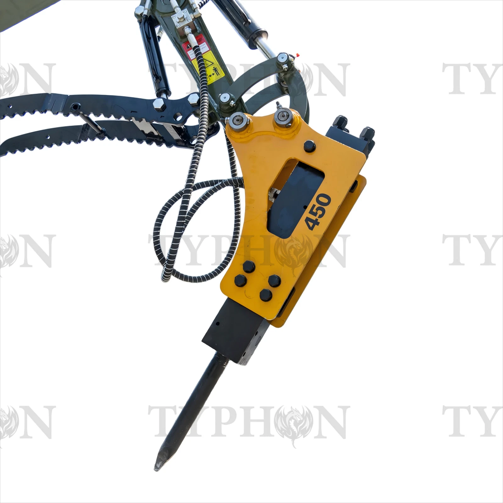 All in One 12 PCS Attachment Set Tool Fits 2-3 ton Mini Excavator Terror XXV image 3