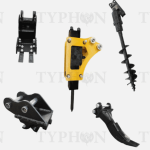 5-in-1 0.8-2 Ton Excavator Attachments