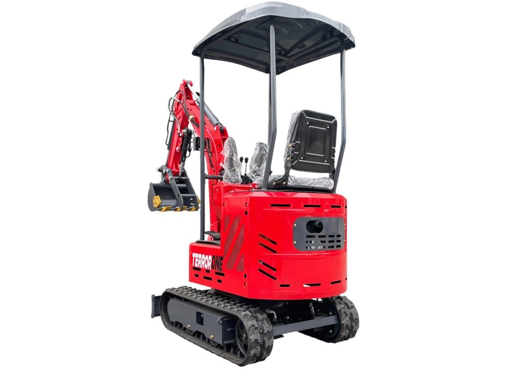 TYPHON TERROR ONE STORM 1 Ton Mini Excavator Trench Digger with Hydraulic Oil Cooler Canopy & Wide Bucket Ideal for Garden, Farm, Park & Road Work Digging, Drilling, Bull-Dozing 20 TYPHON TERROR ONE STORM 1 Ton Mini Excavator Trench Digger with Hydraulic Oil Cooler Canopy & Wide Bucket Ideal for Garden, Farm, Park & Road Work Digging, Drilling, Bull-Dozing - Image 20