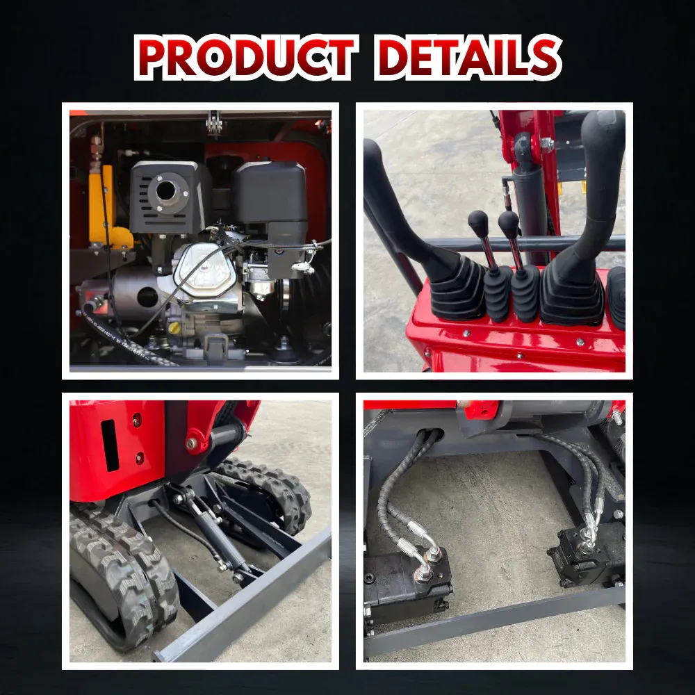 TYPHON TERROR ONE STORM 1 Ton Mini Excavator Trench Digger with Hydraulic Oil Cooler Canopy & Wide Bucket Ideal for Garden, Farm, Park & Road Work Digging, Drilling, Bull-Dozing 7 TYPHON TERROR ONE STORM 1 Ton Mini Excavator Trench Digger with Hydraulic Oil Cooler Canopy & Wide Bucket Ideal for Garden, Farm, Park & Road Work Digging, Drilling, Bull-Dozing - Image 7