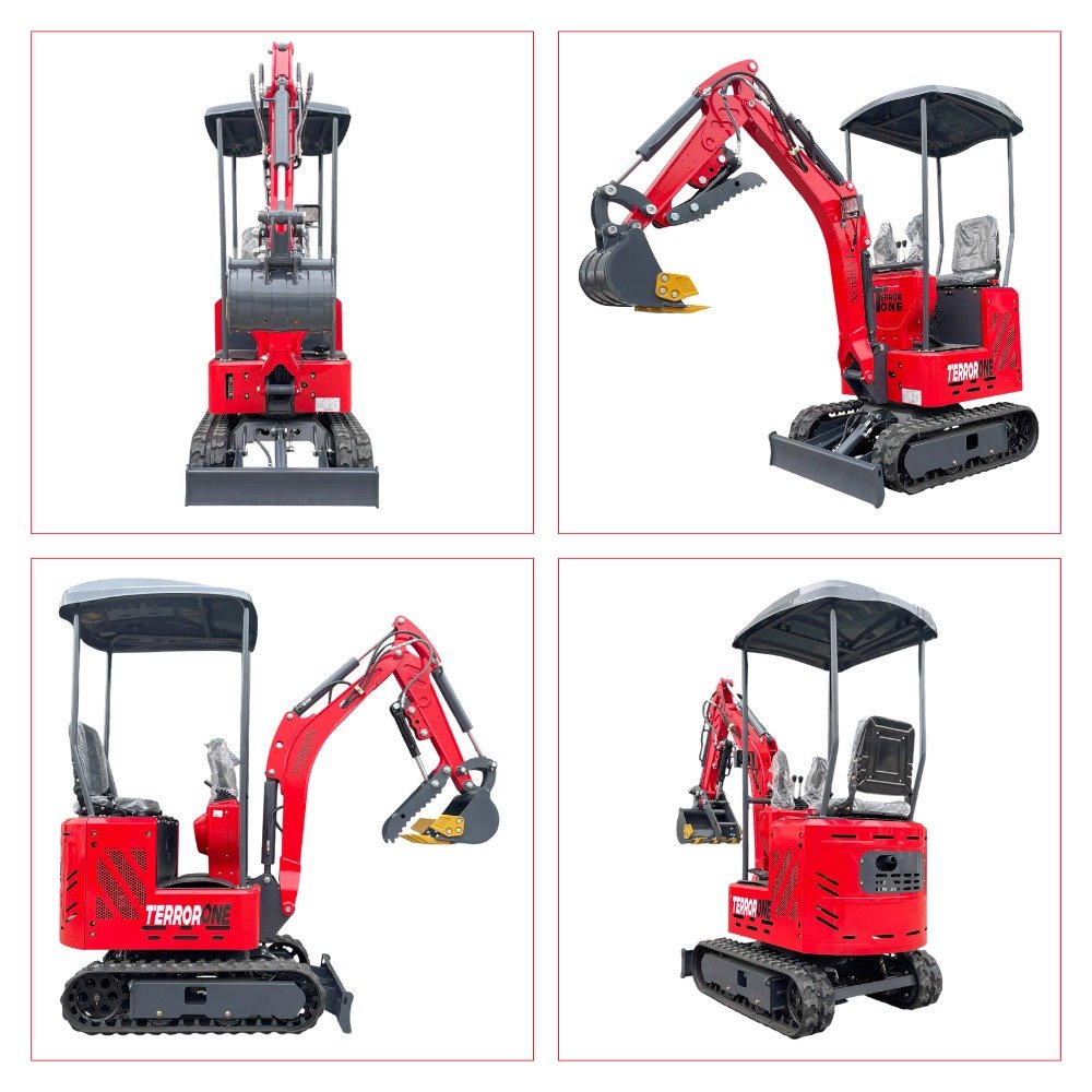 TYPHON TERROR ONE STORM 1 Ton Mini Excavator Trench Digger with Hydraulic Oil Cooler Canopy & Wide Bucket Ideal for Garden, Farm, Park & Road Work Digging, Drilling, Bull-Dozing 10 TYPHON TERROR ONE STORM 1 Ton Mini Excavator Trench Digger with Hydraulic Oil Cooler Canopy & Wide Bucket Ideal for Garden, Farm, Park & Road Work Digging, Drilling, Bull-Dozing - Image 10
