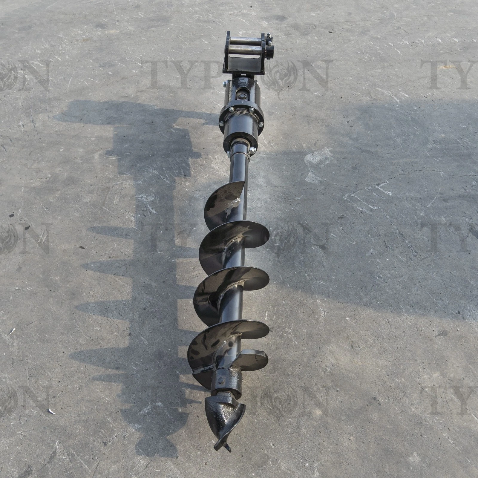 Auger Attachment For 2-3 ton Mini Excavator 7.9in Auger Bit Earth Drilling image 7