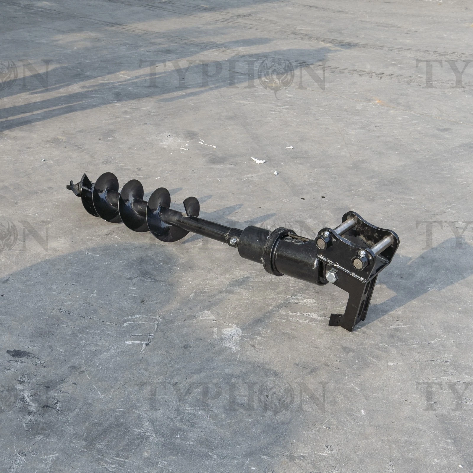 Auger Attachment For 2-3 ton Mini Excavator 7.9in Auger Bit Earth Drilling image 5