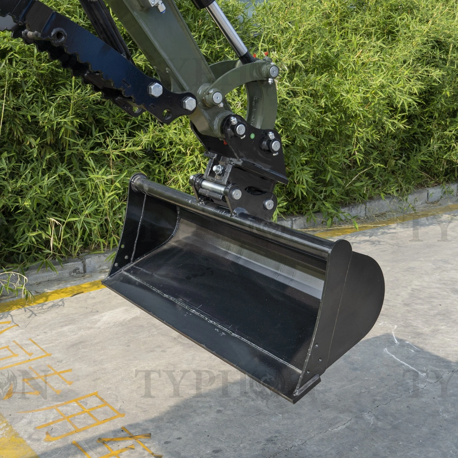 1000mm Leveling Bucket Attachment For 2-3 ton Mini Excavator Digging Bucket image 8