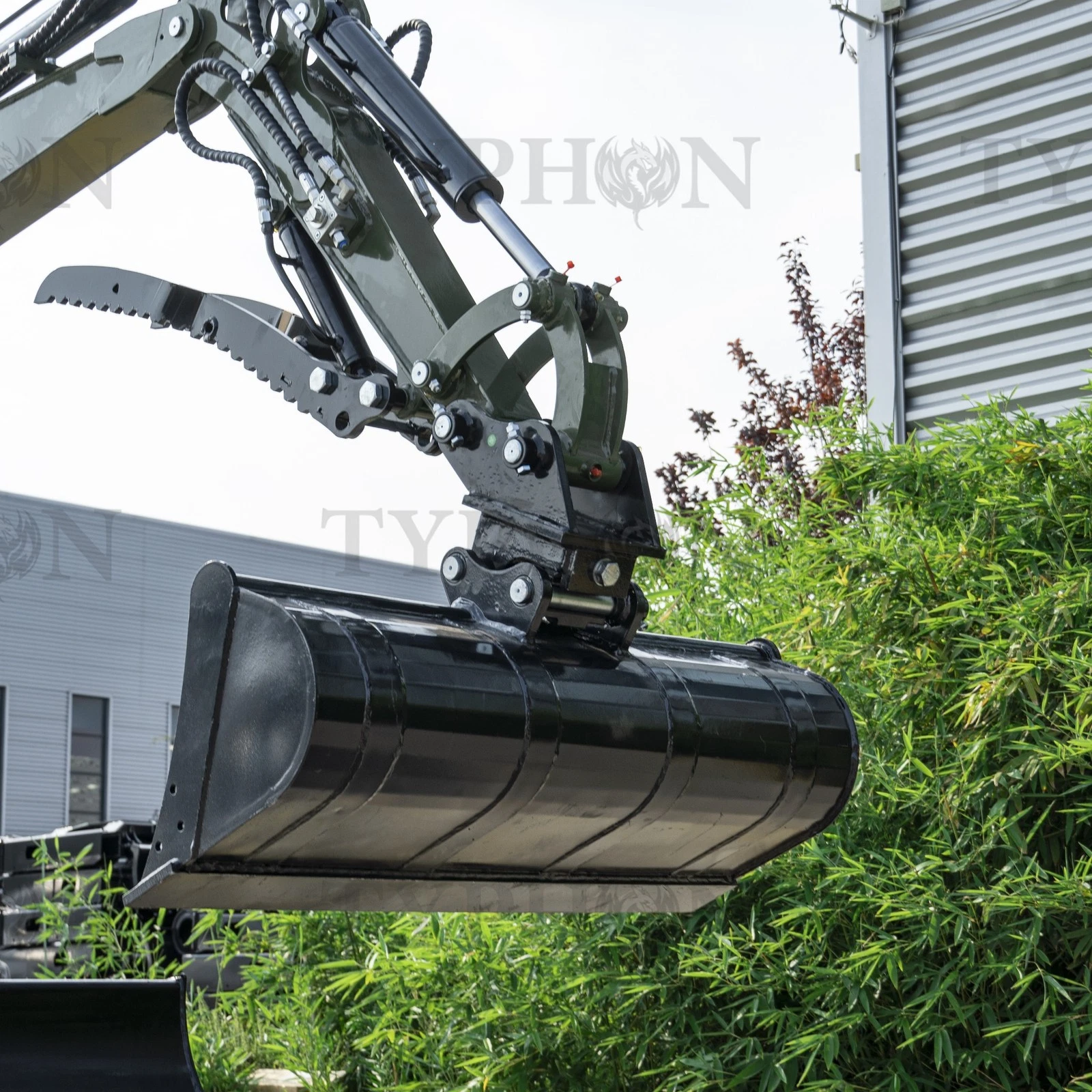 1000mm Leveling Bucket Attachment For 2-3 ton Mini Excavator Digging Bucket image 5