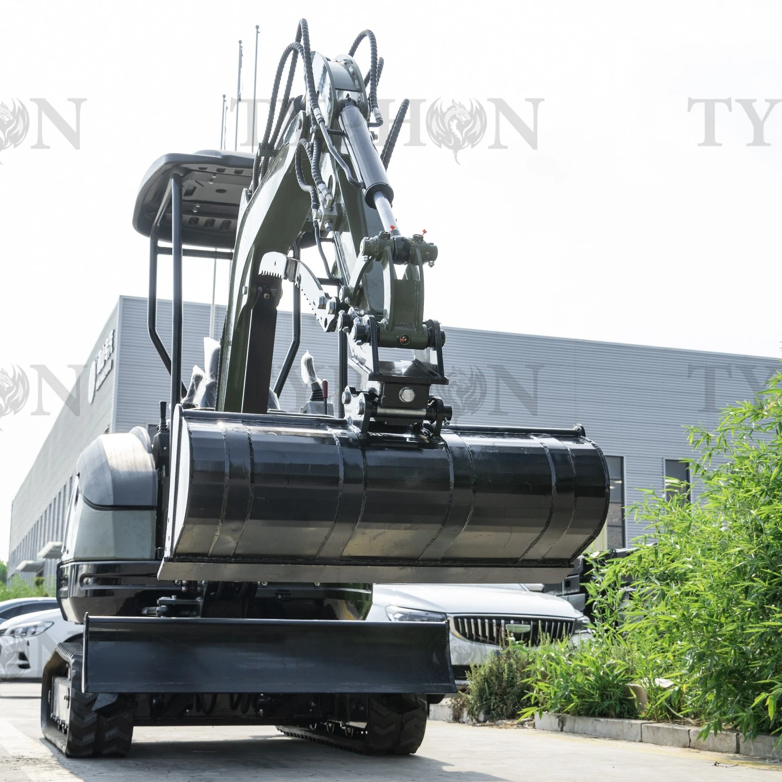 1000mm Leveling Bucket Attachment For 2-3 ton Mini Excavator Digging Bucket image 3