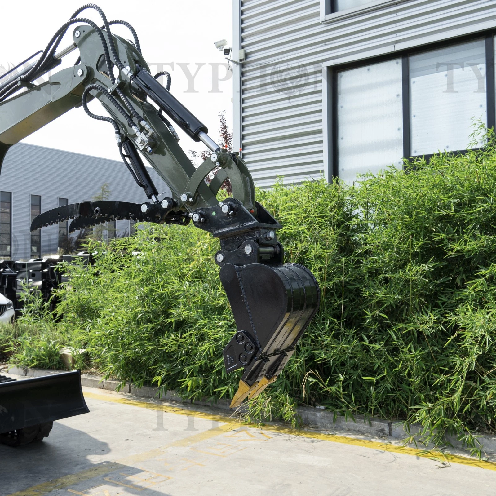 Narrow Bucket Attachment for 2-3 ton Mini Excavator Trenching Bucket 300mm image 3