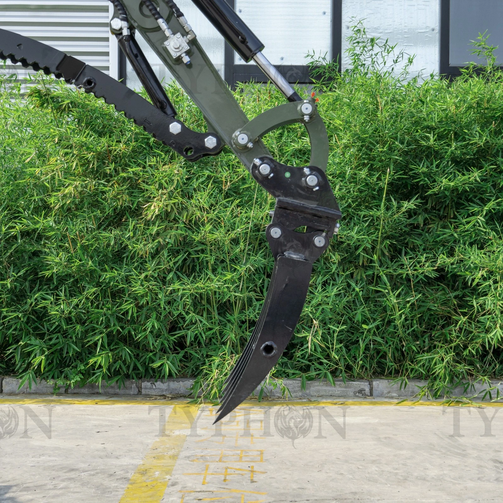 Mini Excavator Rake Compact Attachment General for 2-3 ton Small Digger image 5