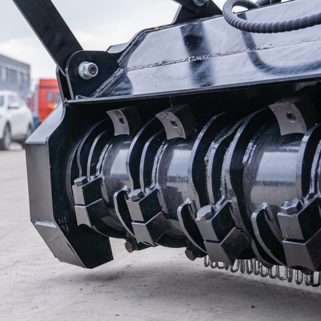 Skid Steer Loader Mulcher