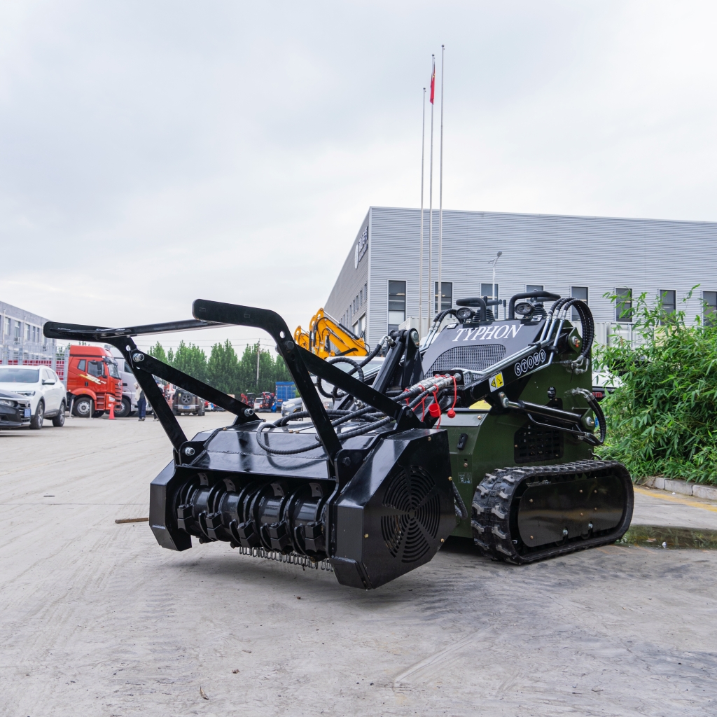 Skid Steer Loader Mulcher