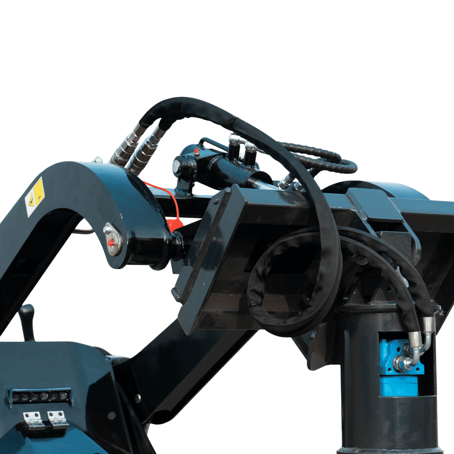 TYPHON STOMP X1300 & STOMP 509 Mini Skid Steer Auger Attachment 200mm Hydraulic