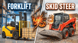 Forklift vs Skid Steer: Discover the Ultimate Showdown!