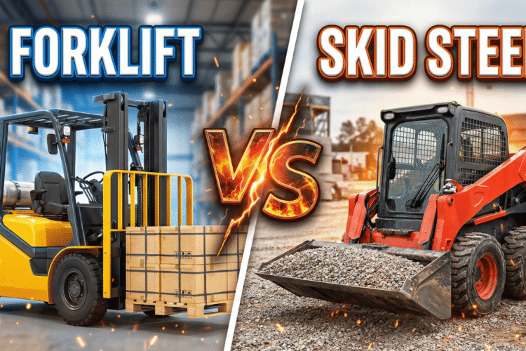 Forklift vs Skid Steer: Discover the Ultimate Showdown!