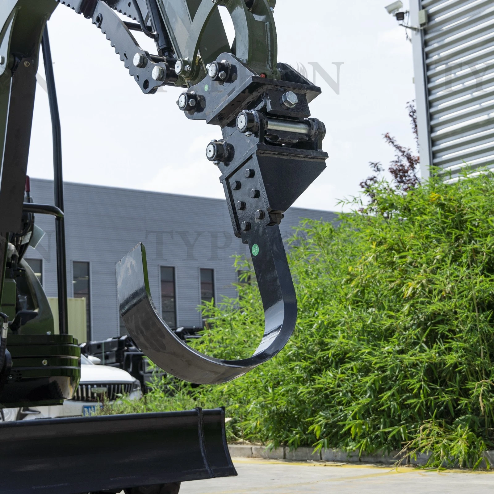 Tree Digging Blade Attachment Root Cutting Digging Blade For 2-3 ton Excavator