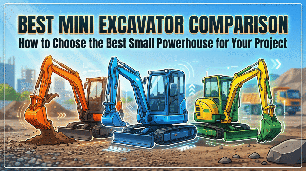 Best Mini Excavator Comparison