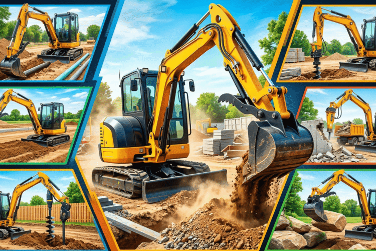 Master Top 6 Mini Excavator Uses with our in-depth manual. Achieve peak efficiency!