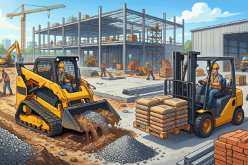 Skid Steer and Forklift: Discover the key differences between these powerful machines!