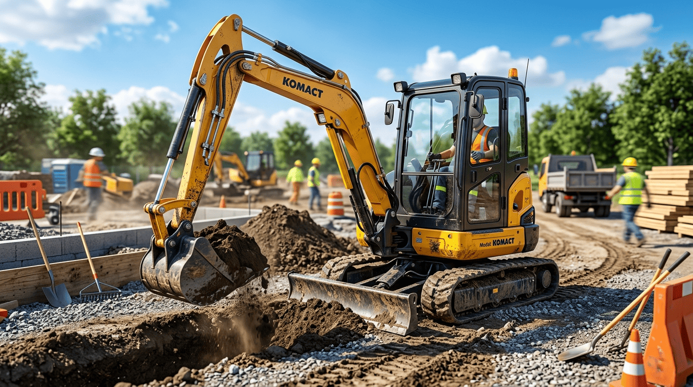 Mini Compact Excavator