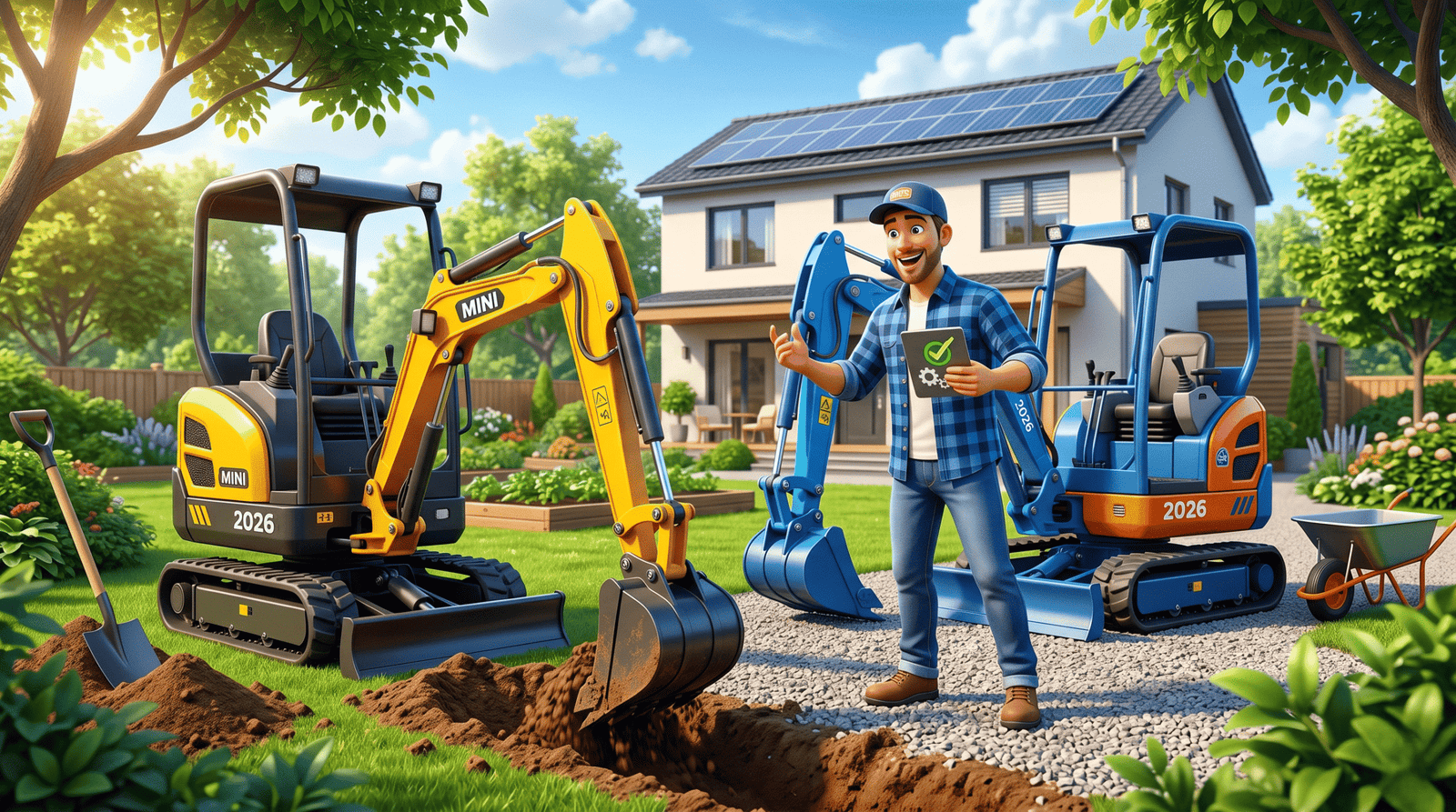 Mini Excavator for Your Home Use in 2026