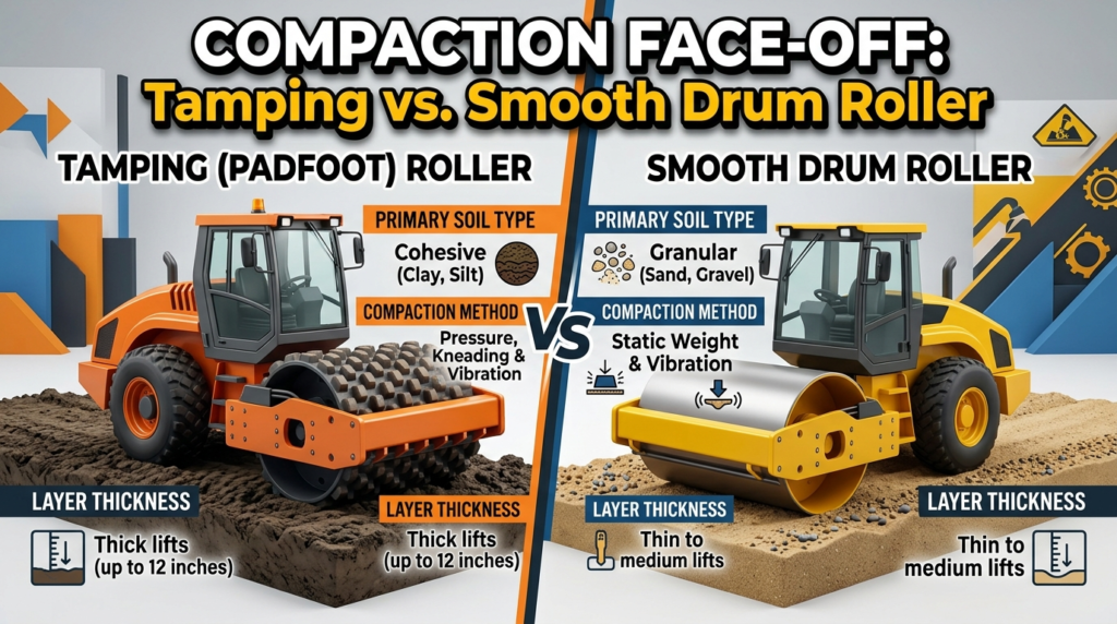 Vibratory Tamping Roller Comparison