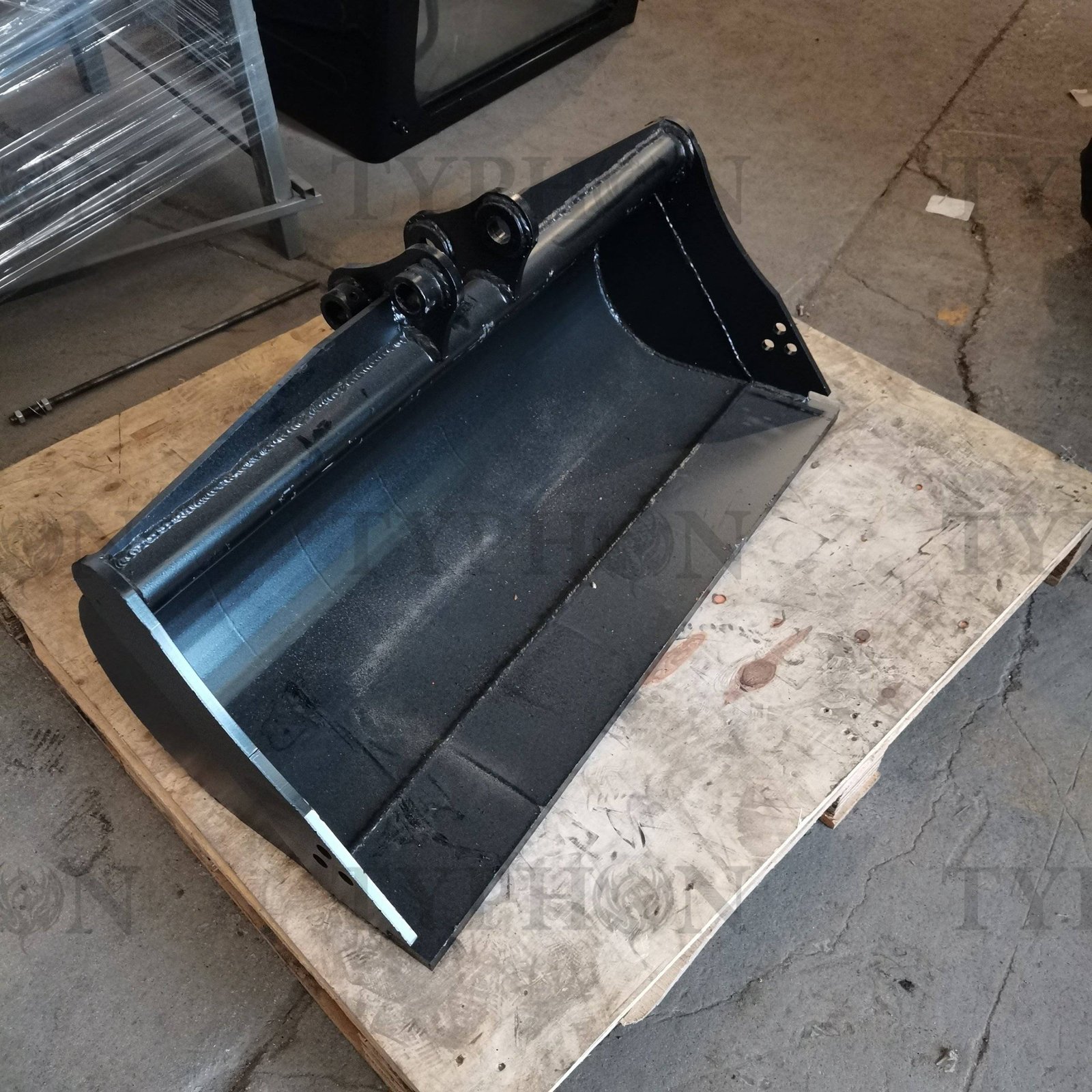 Excavator Attachment Tilt Bucket 47" Hydraulic Tilting Bucket 1200mm Heavy Duty For TERROR X2 PRO