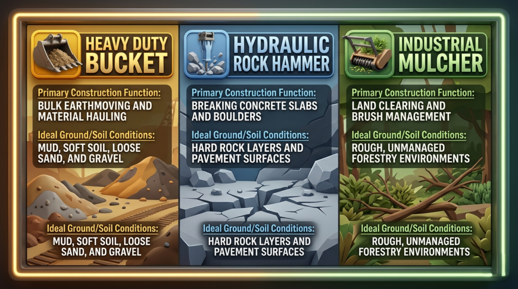 Multi-Terrain Loaders Attachment Types