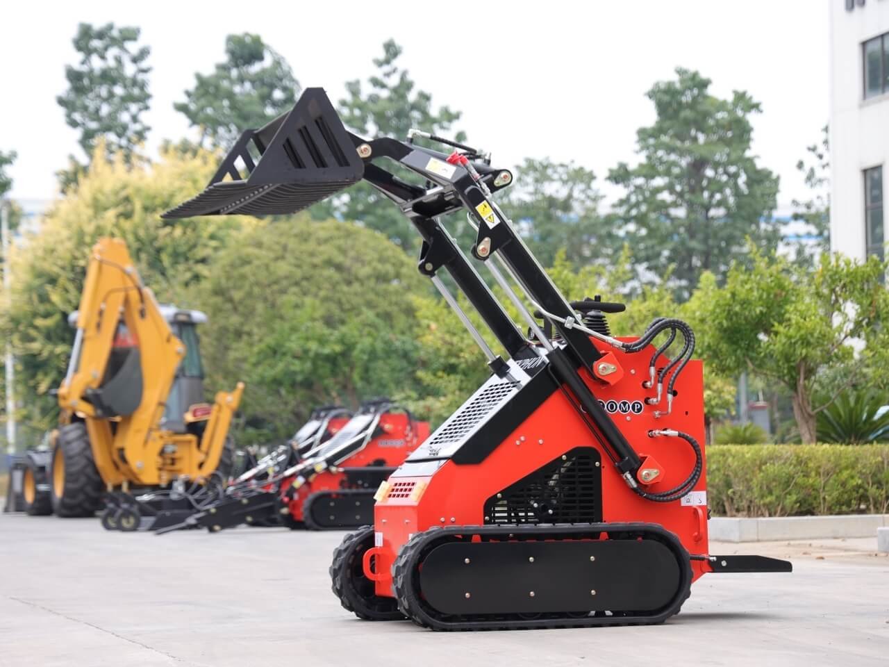 Skid Steer Loader Attachment Rock Bucket USA 1 Skid Steer Loader Attachment Rock Bucket USA
