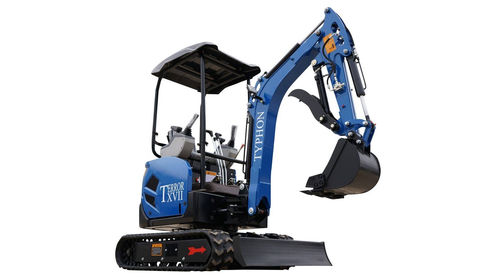 2025 3800 lb TYPHON TERROR XVII Mini Excavator Rubber Track with Kubota D902 Diesel Engine USA 6 2025 3800 lb TYPHON TERROR XVII Mini Excavator Rubber Track with Kubota D902 Diesel Engine USA - Image 6