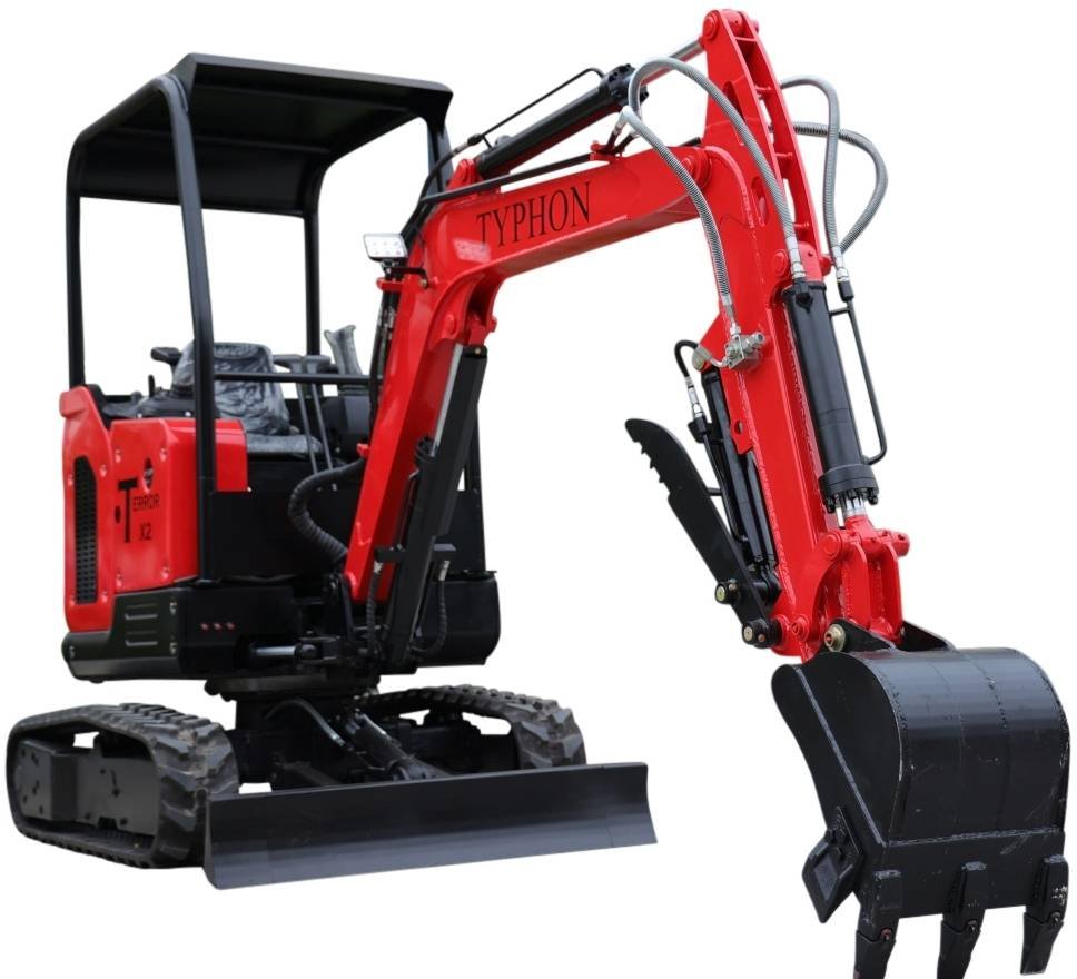 TYPHON TERROR X2 STORM Mini Excavator 2.5 Ton Diesel Perkins Engine USA 1 TYPHON TERROR X2 STORM Mini Excavator 2.5 Ton Diesel Perkins Engine USA
