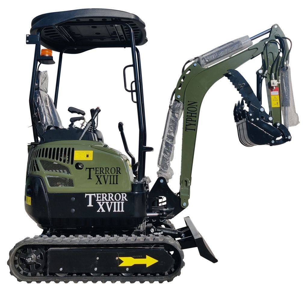 2025 4000 lb Typhon Terror XVIII Mini Excavator Rubber Track with Kubota Diesel Engine USA 6 2025 4000 lb Typhon Terror XVIII Mini Excavator Rubber Track with Kubota Diesel Engine USA - Image 6