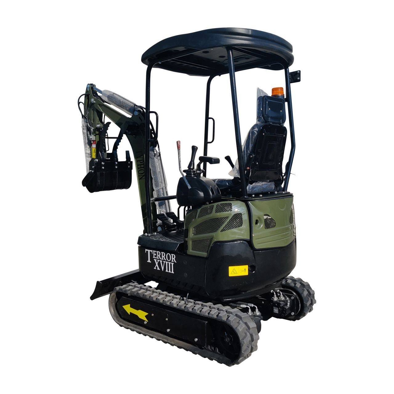 2025 4000 lb Typhon Terror XVIII Mini Excavator Rubber Track with Kubota Diesel Engine USA 9 2025 4000 lb Typhon Terror XVIII Mini Excavator Rubber Track with Kubota Diesel Engine USA - Image 9