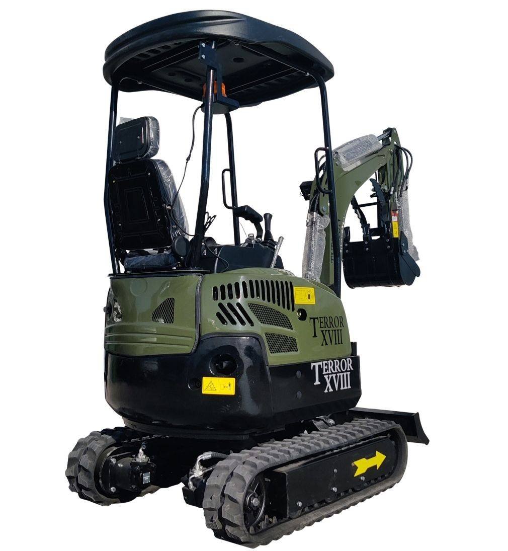 2025 4000 lb Typhon Terror XVIII Mini Excavator Rubber Track with Kubota Diesel Engine USA 10 2025 4000 lb Typhon Terror XVIII Mini Excavator Rubber Track with Kubota Diesel Engine USA - Image 10